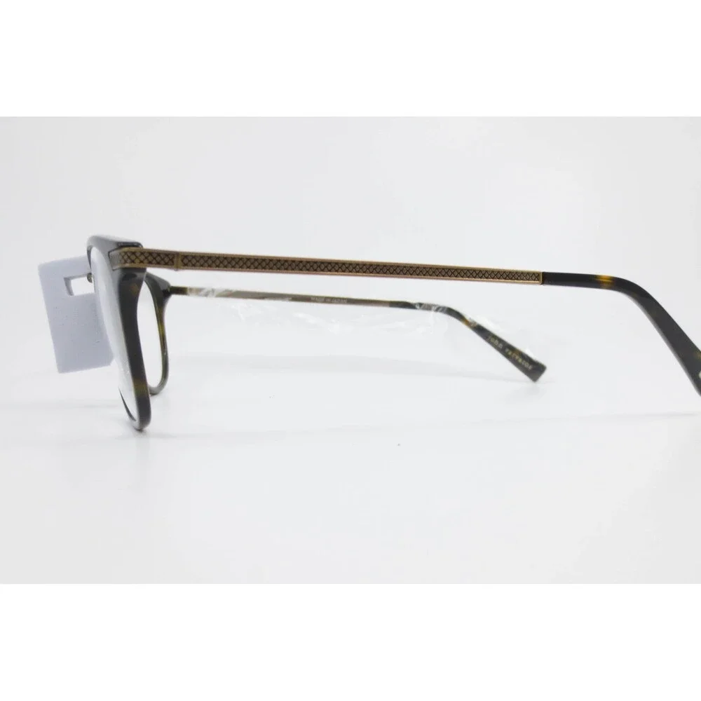 John Varvatos V148 Tortoise Round Eyeglasses Frames Japan 50-20-145 35984